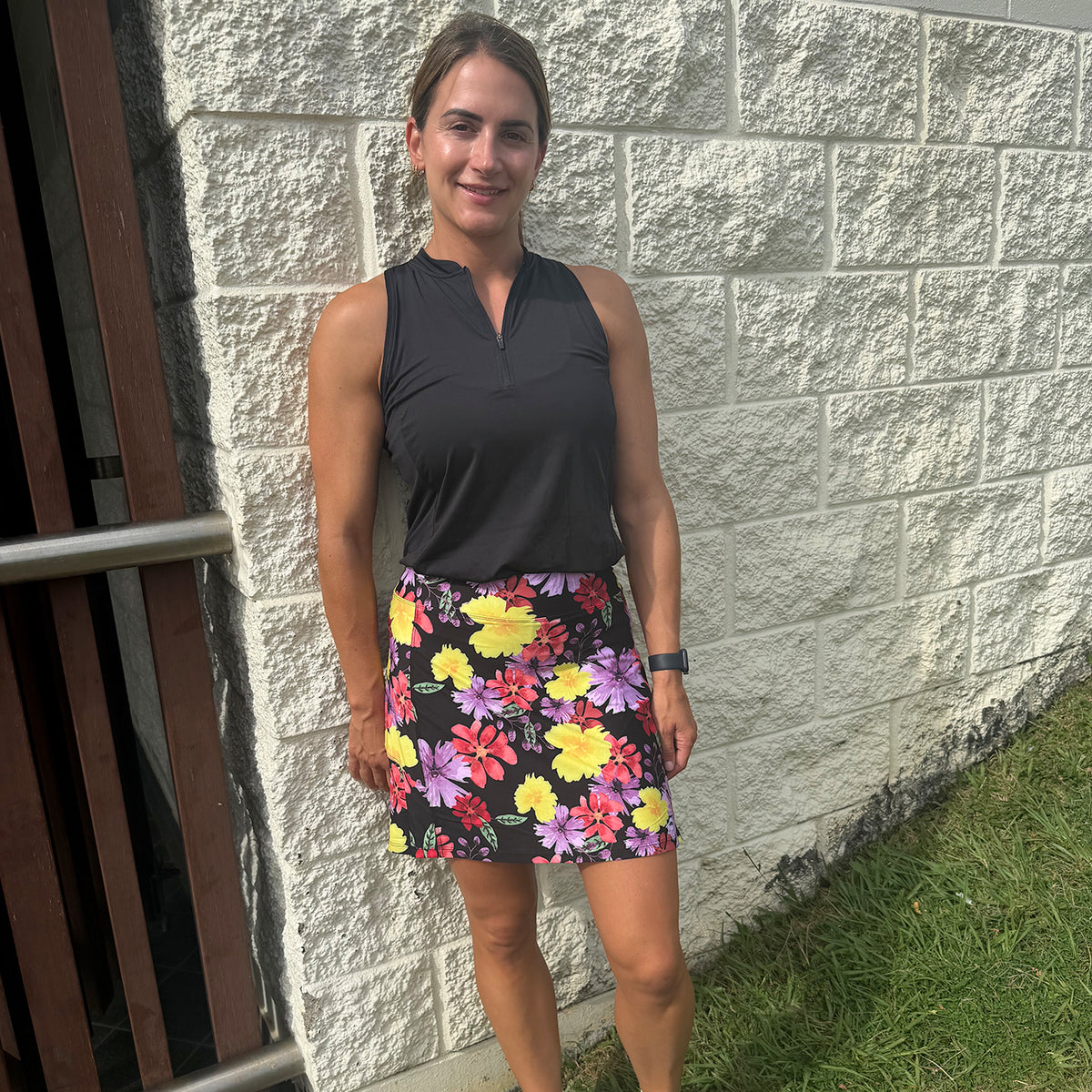 Jaguar Skirt Floralicious Print