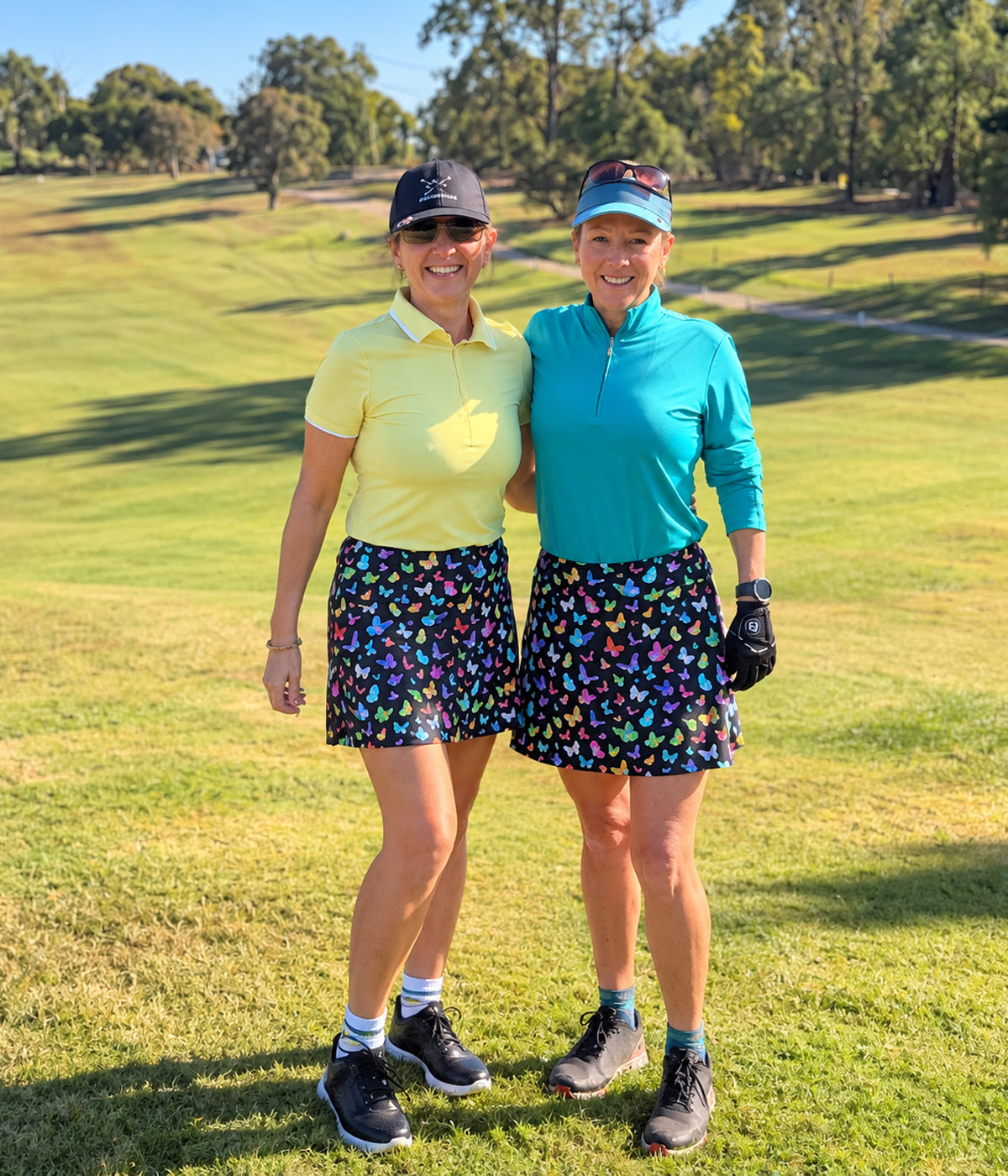 Gym Girl Skirt Flight Print