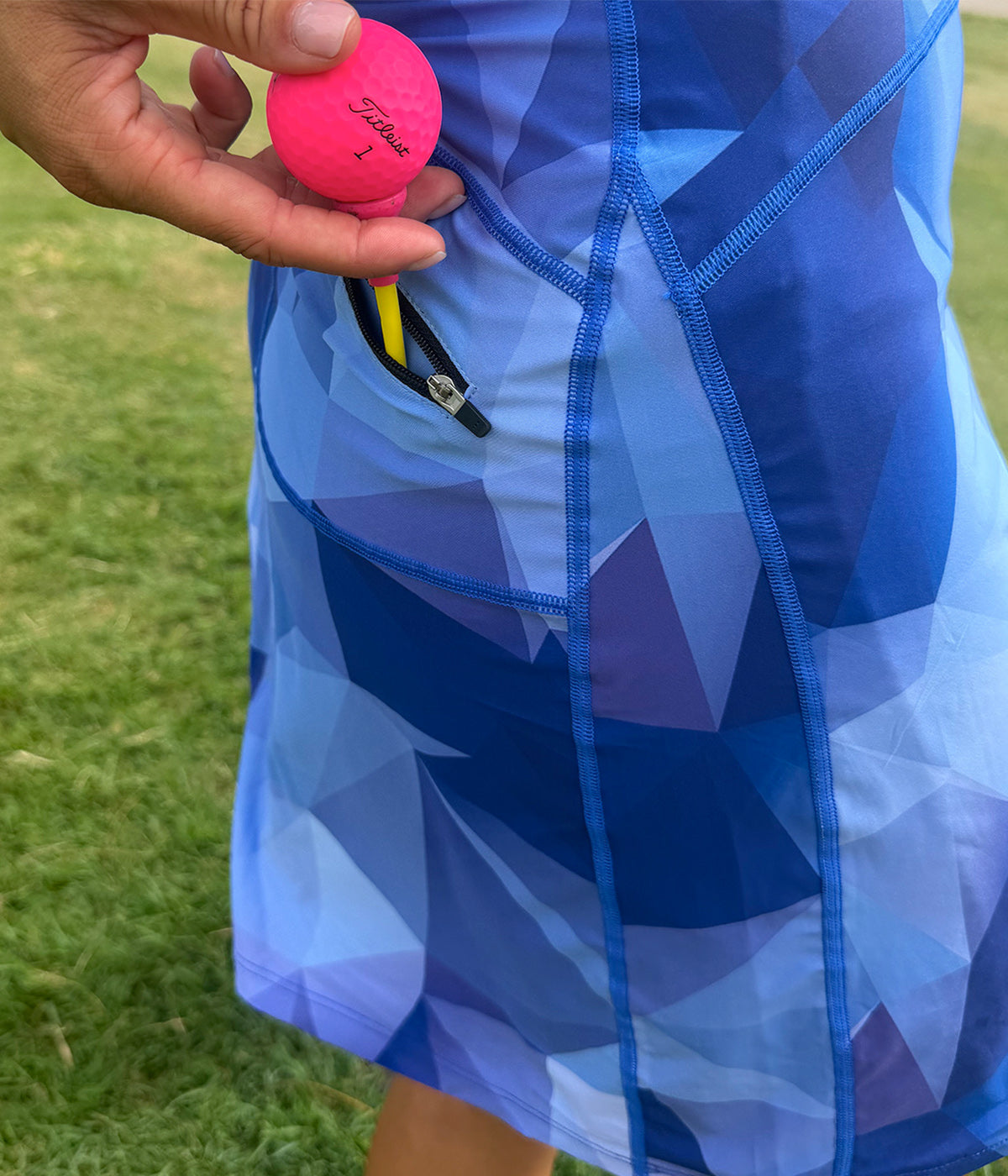 Happy Girl Skirt Origami Print