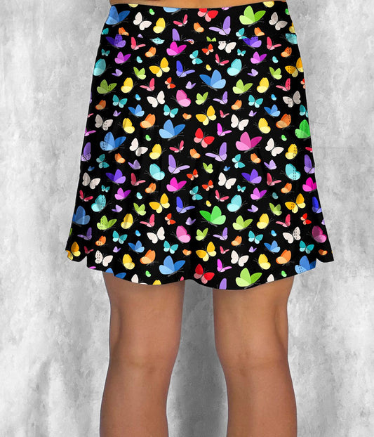 Jaguar Skirt Flight Print